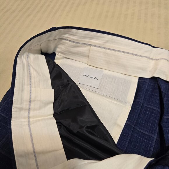 Paul Smith Italian Made Single-Breasted Gents Tailored Fit Pinstripe Suit - Picture 15 of 16